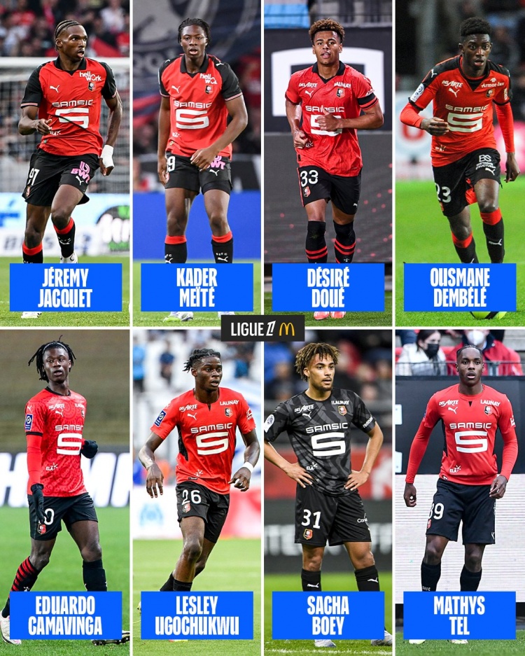 开云首页入口-卖了2.7亿！法甲盘点雷恩青训天才：登贝莱、雅凯、卡马文加在列